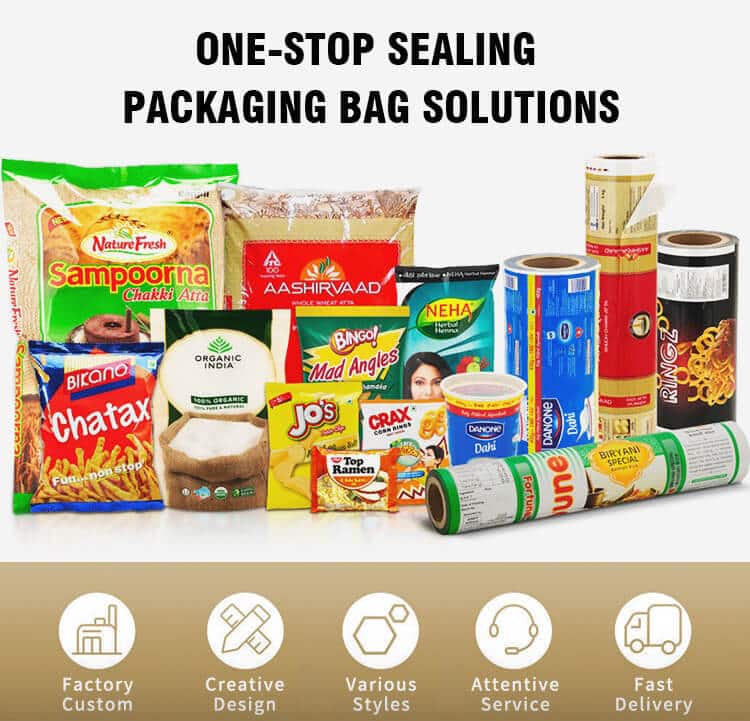 laminated packing film banner